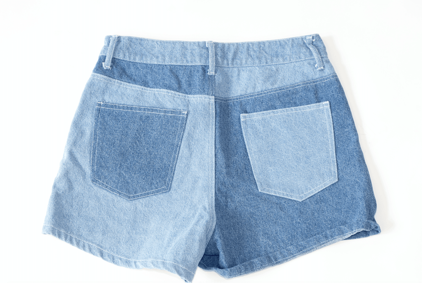 Multi-Block Bandana Shorts